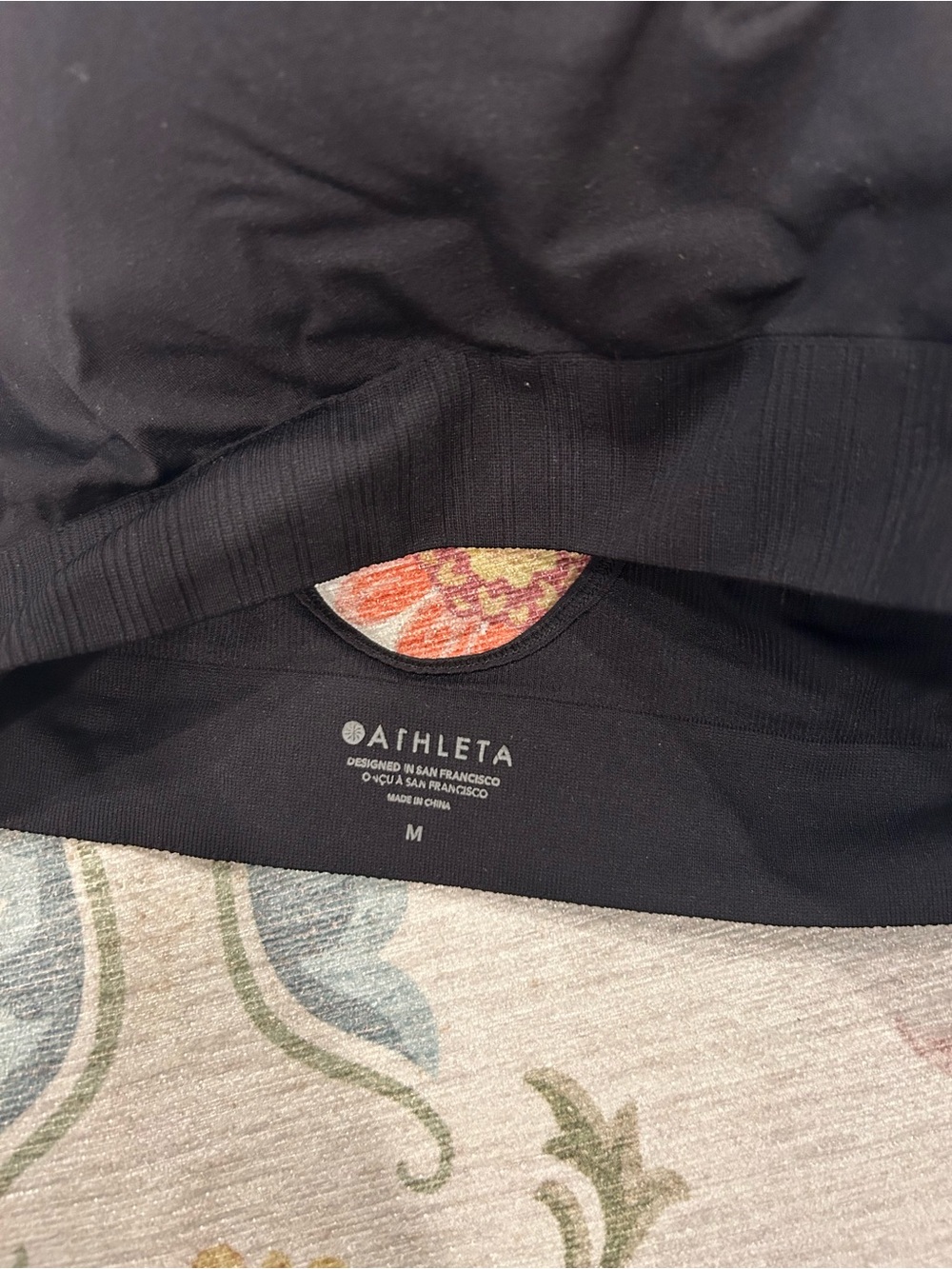 Athleta Black Sports Bra - Medium